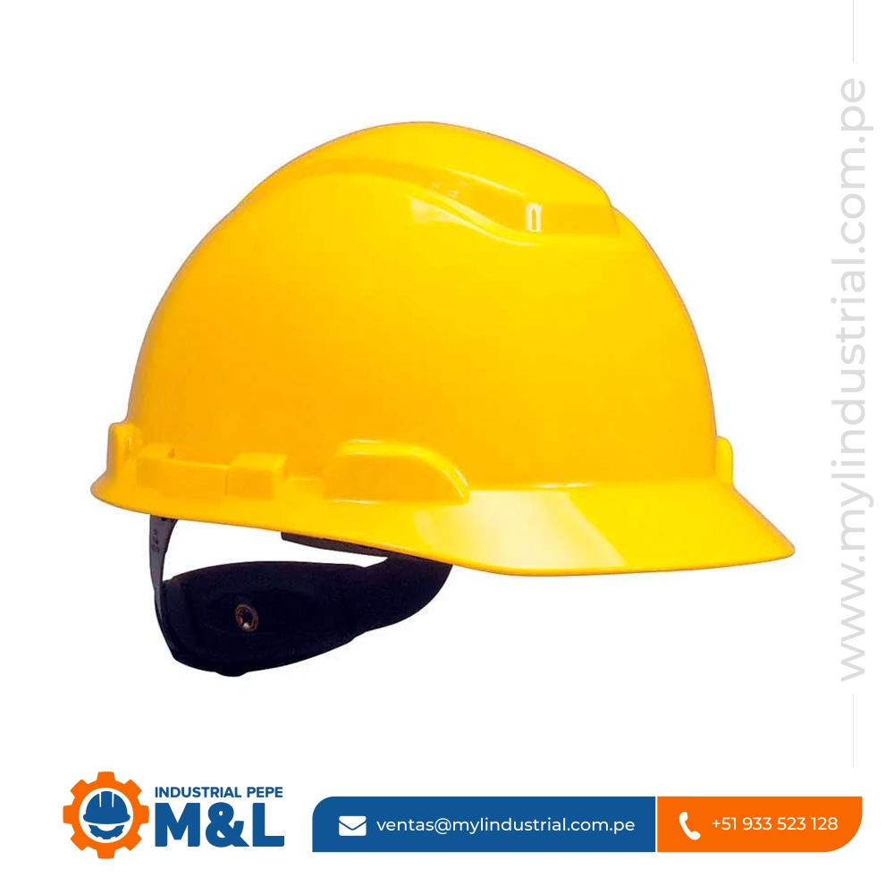Casco Industrial 3M H702 Amarillo