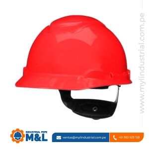 Casco Industrial 3M H705 Rojo