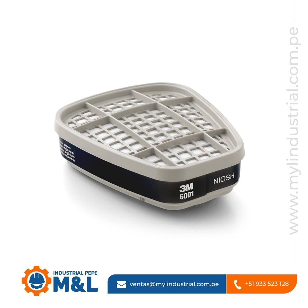 Cartucho 3M 6001 para Vapores Orgánicos