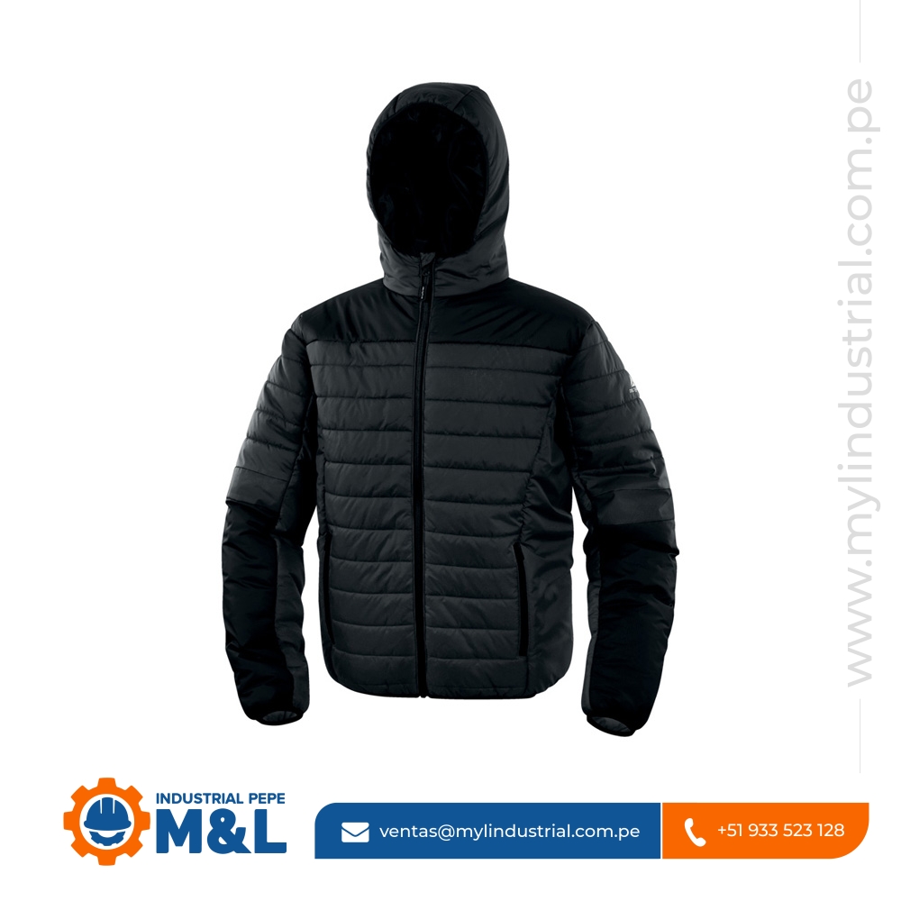 Casaca Bloom Negro / Plomo Delta Plus