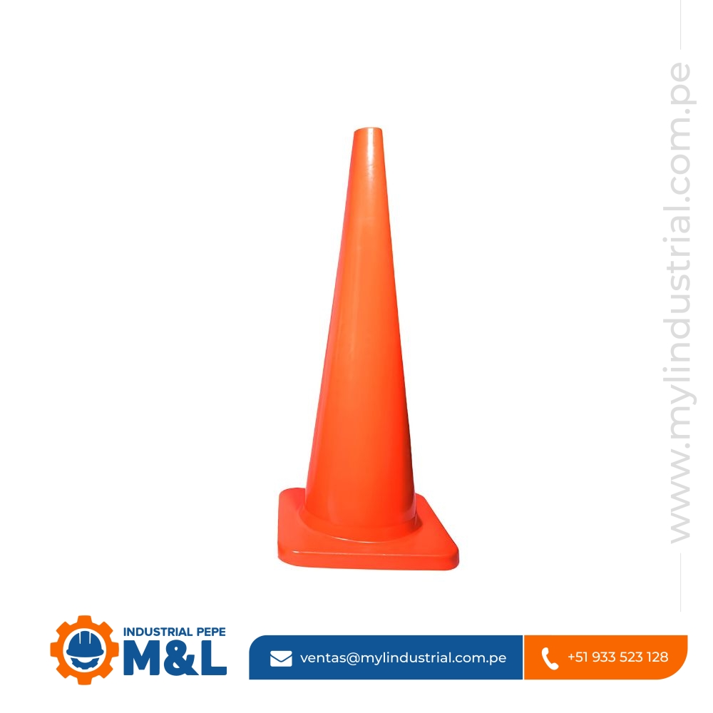 Cono de Seguridad PVC 36” Naranja
