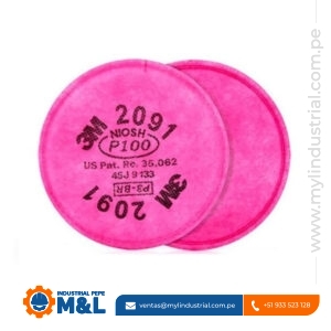Filtro 3M 2091 P100 para Partículas
