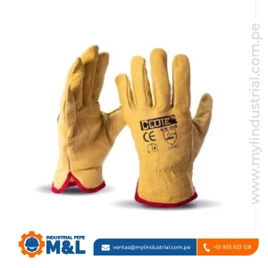 Guante de Badana Amarillo Clute