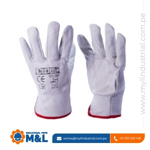 Guante de Badana Blanco Clute