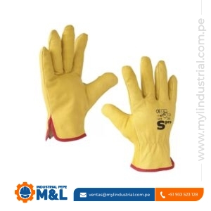 Guante de Badana Amarillo Spro