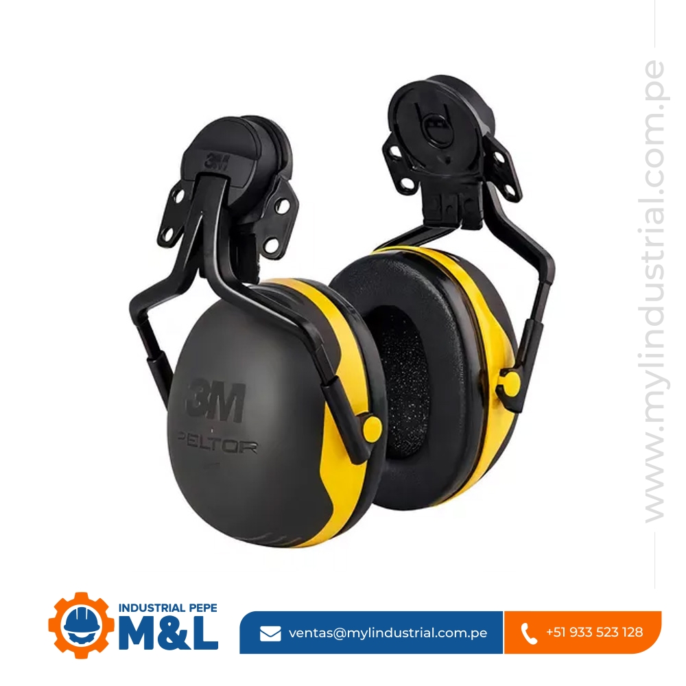 Orejera 3M Peltor Optime 98 - Protector Auditivo para Casco con NRR de 25 dB