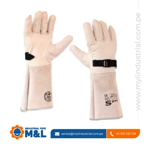 Sobreguante Spro de Badana 14” con Hebilla