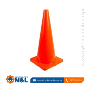 Cono de Seguridad PVC 28” Naranja