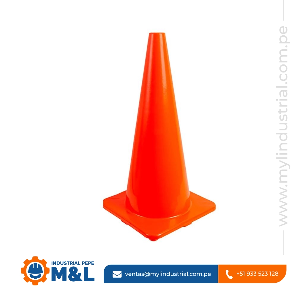 Cono de Seguridad PVC 28” Naranja
