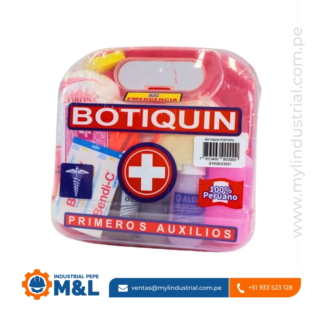 Botiquín de Primeros Auxilios Descartable