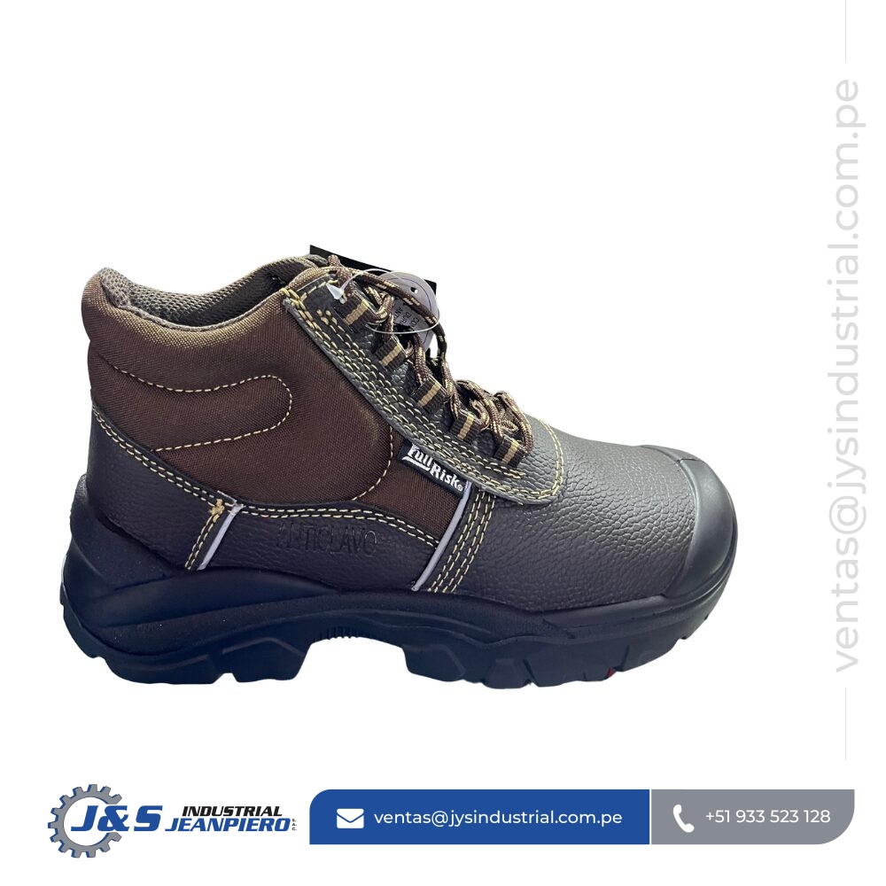 Botín de Seguridad Steelpro New Trucker T115 Full Risk Antiperforación